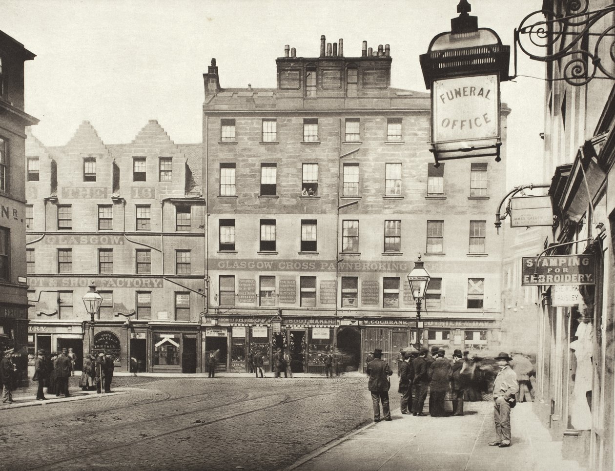 Saltmarket, desde London Street (n.º 50) de Thomas Annan