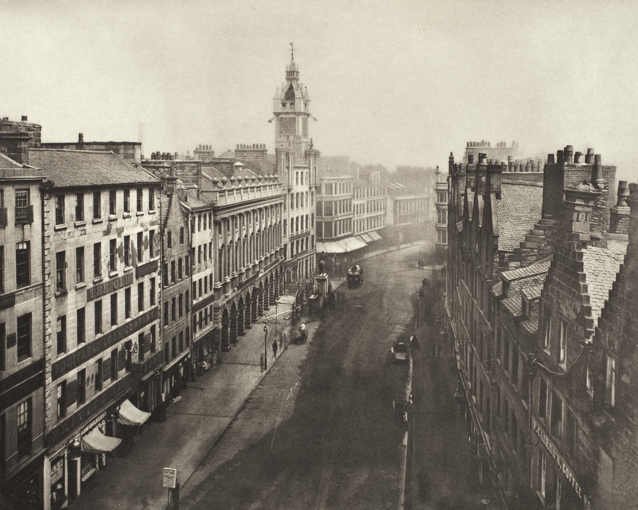 Trongate desde Tron Steeple (n.º 17) de Thomas Annan