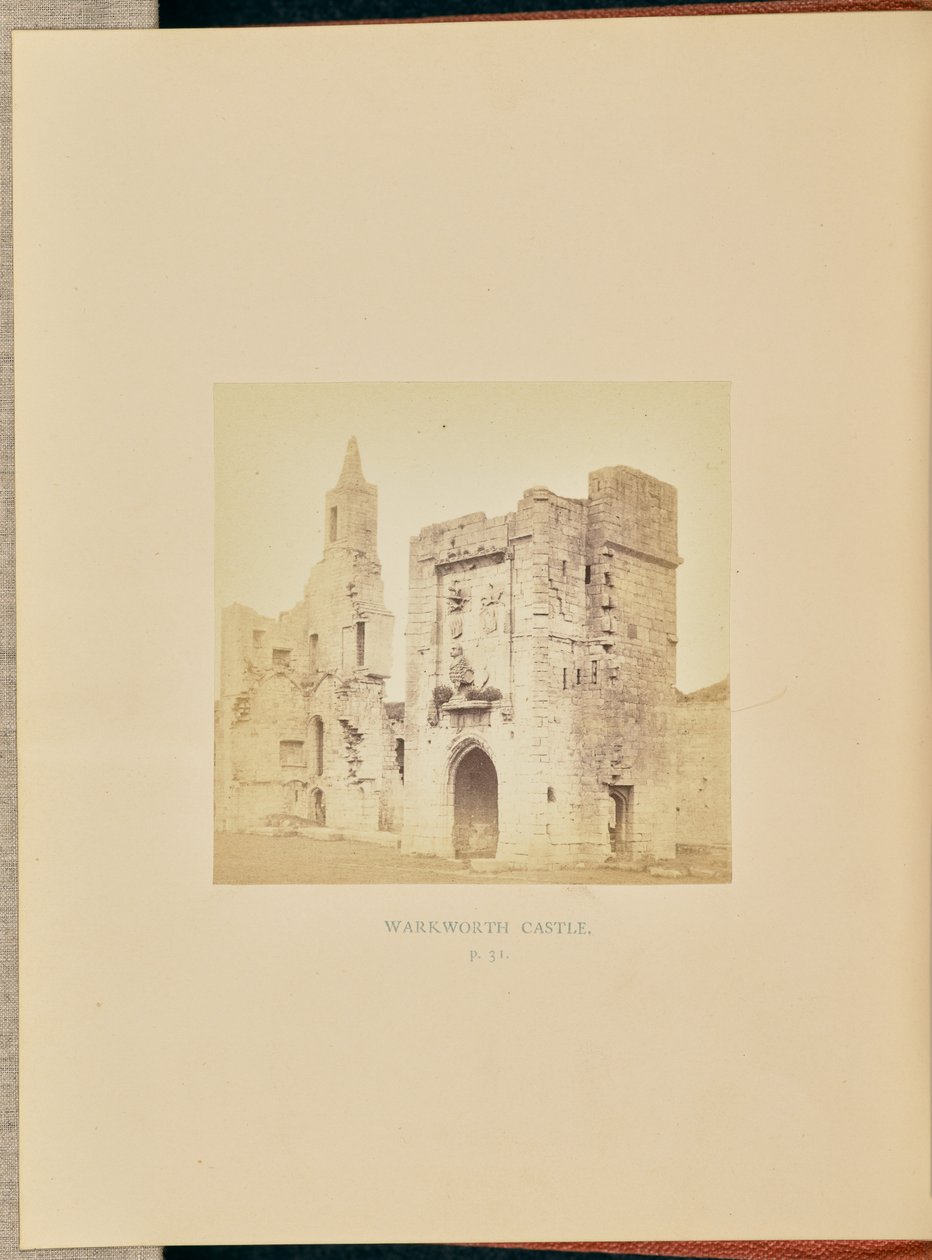 Castillo de Warkworth de Thomas Annan