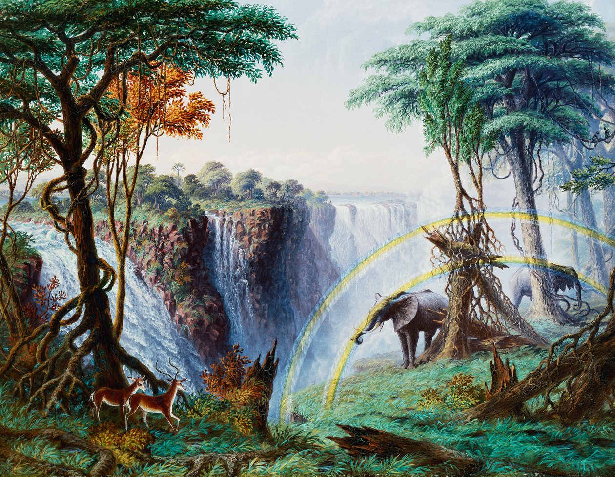 El Mosi-O-A-Tunya de Thomas Baines
