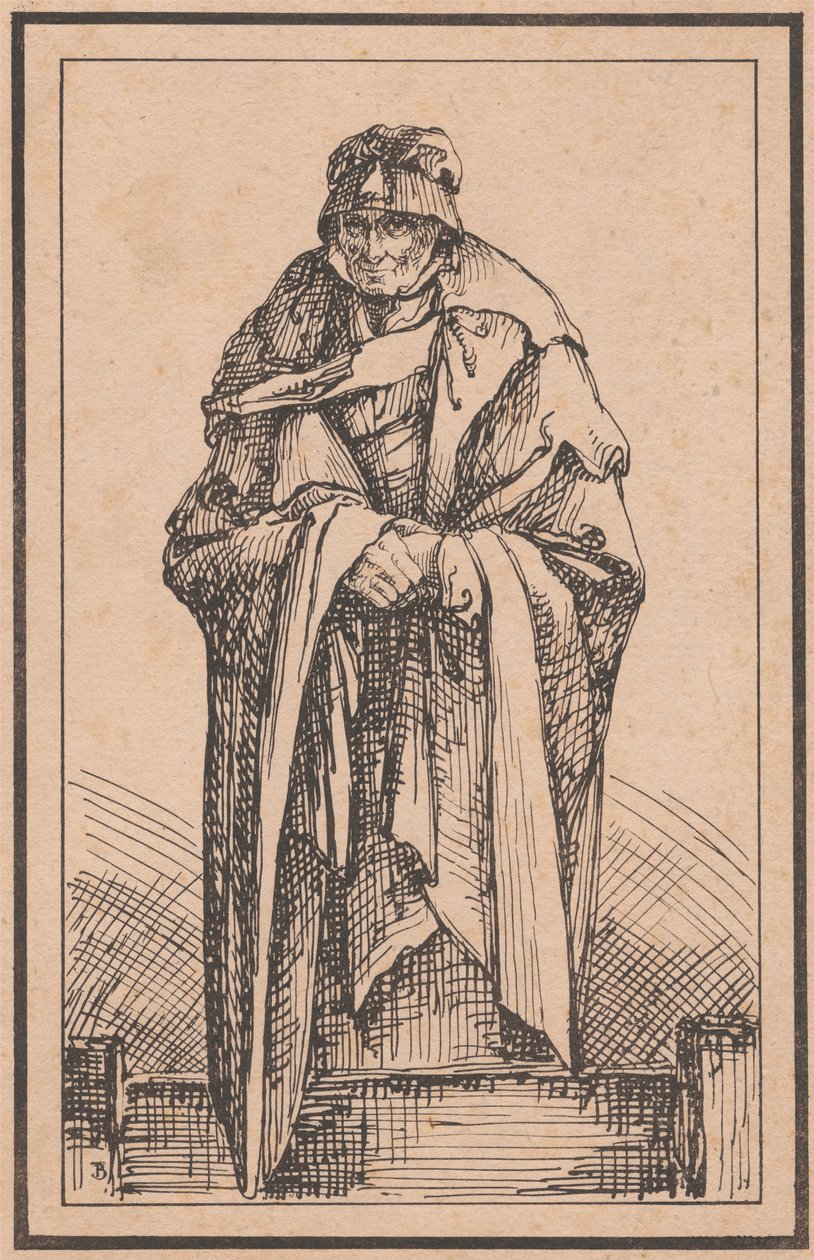 Una anciana de Thomas Barker