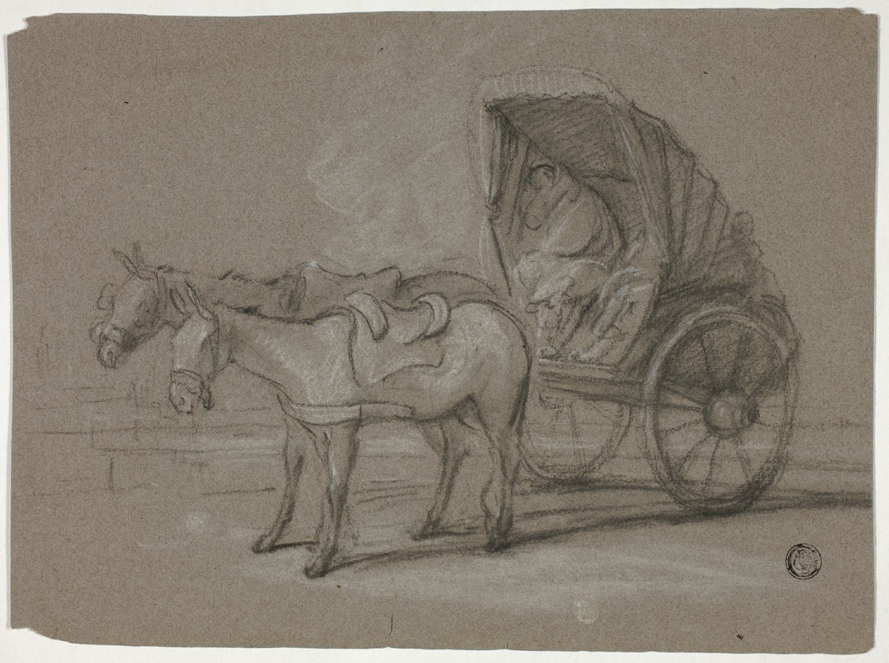 Carro de vendedor ambulante de Thomas Barker
