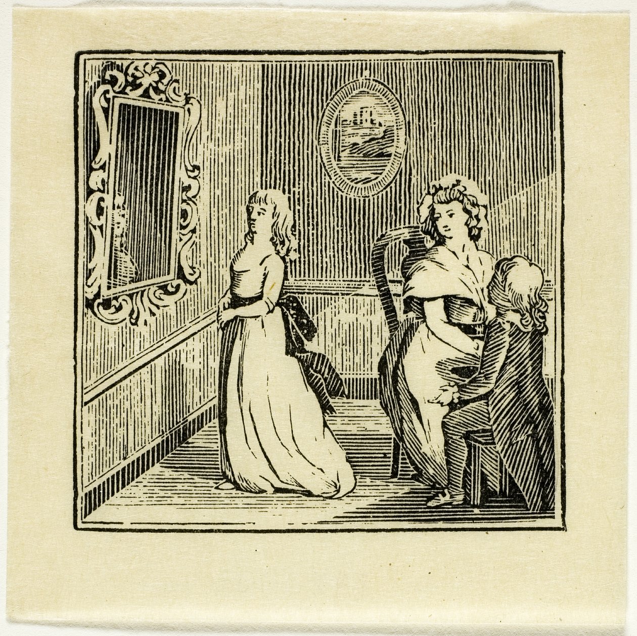 Ilustración de libro de Thomas Bewick