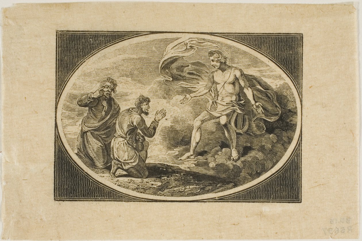 Fábula: El hombre envidioso y el codicioso de Thomas Bewick