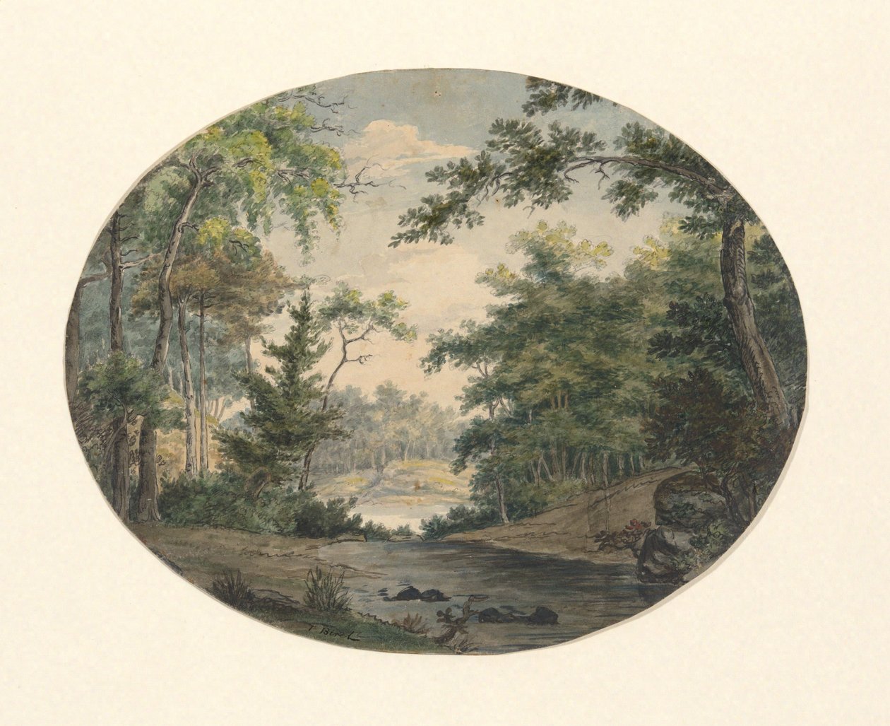 Paisaje forestal de Thomas Birch