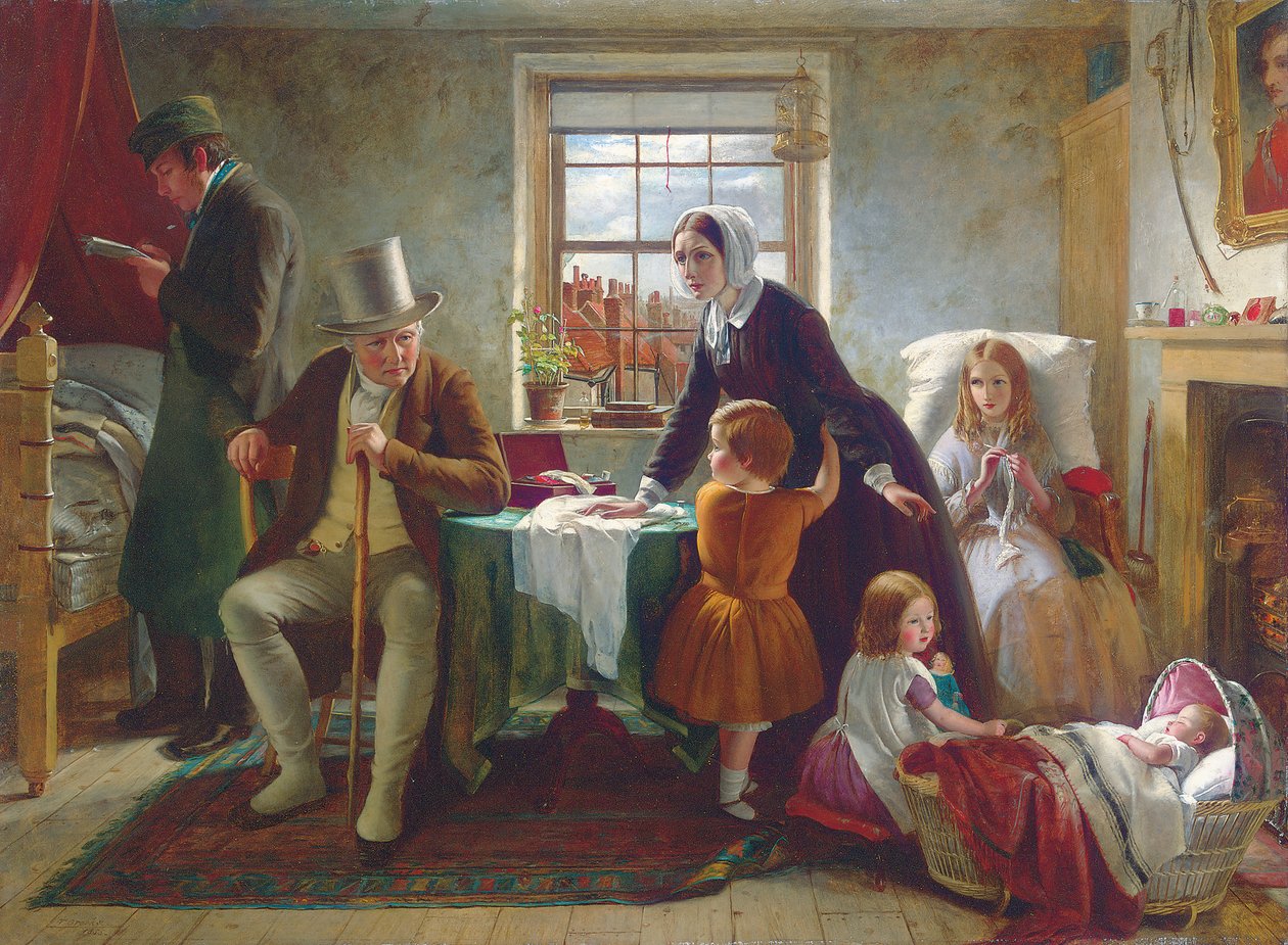El Silencio de la Pura Inocencia Persuade, donde las Palabras Fallan, 1855 de Thomas Brooks