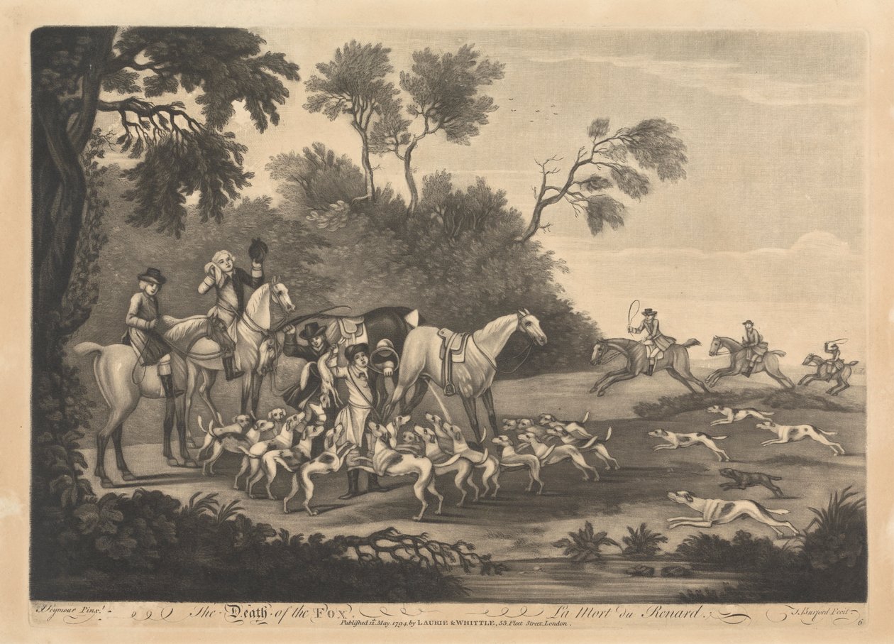 La muerte del zorro de Thomas Burford
