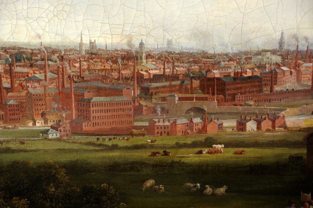 Vista de Leeds de Thomas Burras