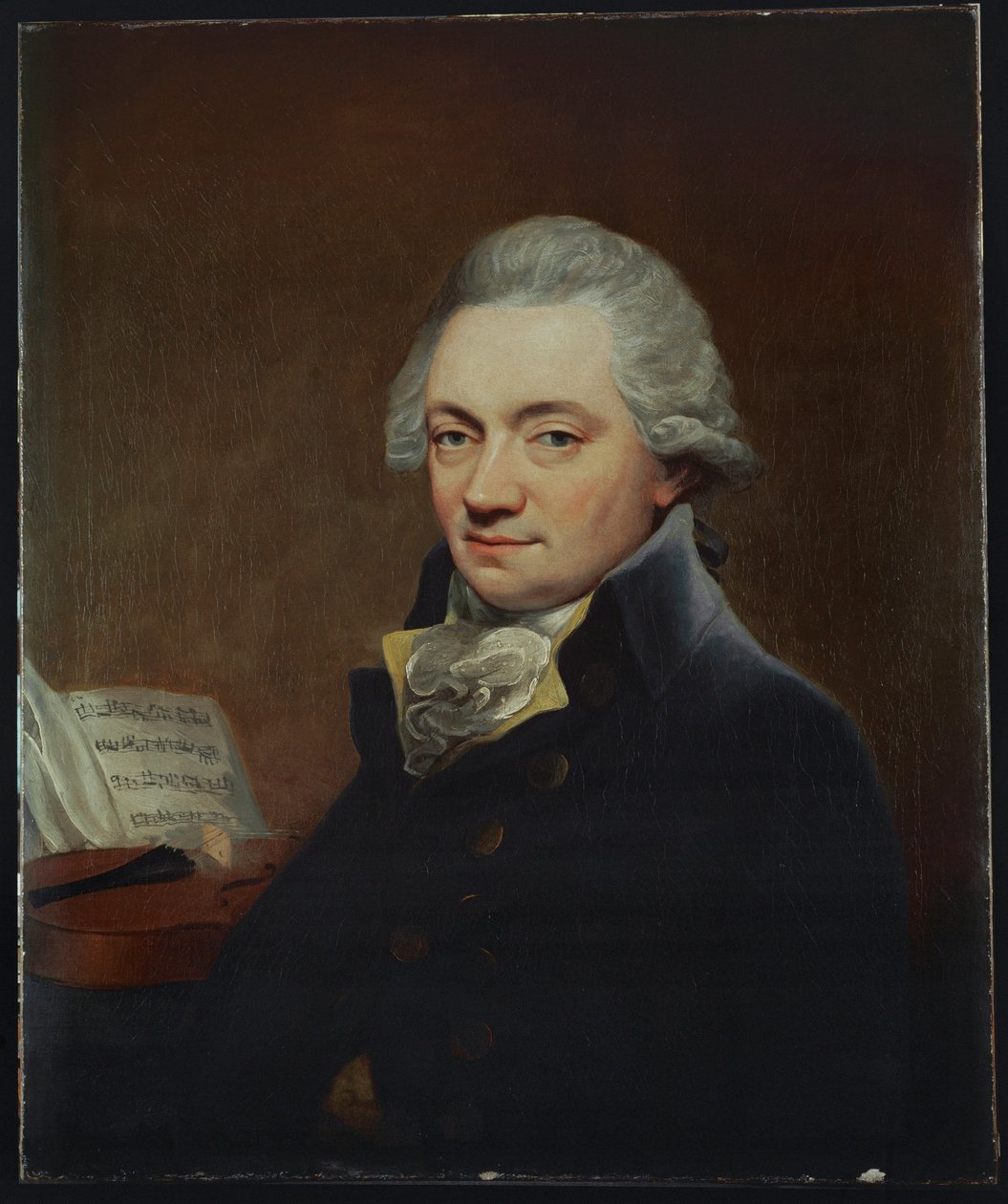 Editor de Johann Peter Salomon Joseph Haydn en Londres ... (óleo sobre lienzo) de Thomas Bush Hardy