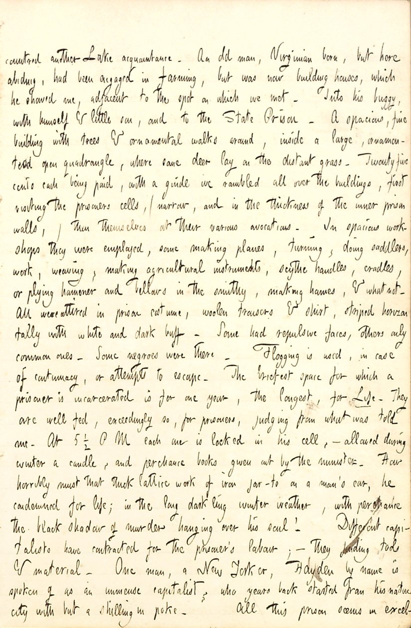 Diarios de Thomas Butler Gunn - Volumen 6, página 119, 23 de septiembre de 1853 de Thomas Butler Gunn