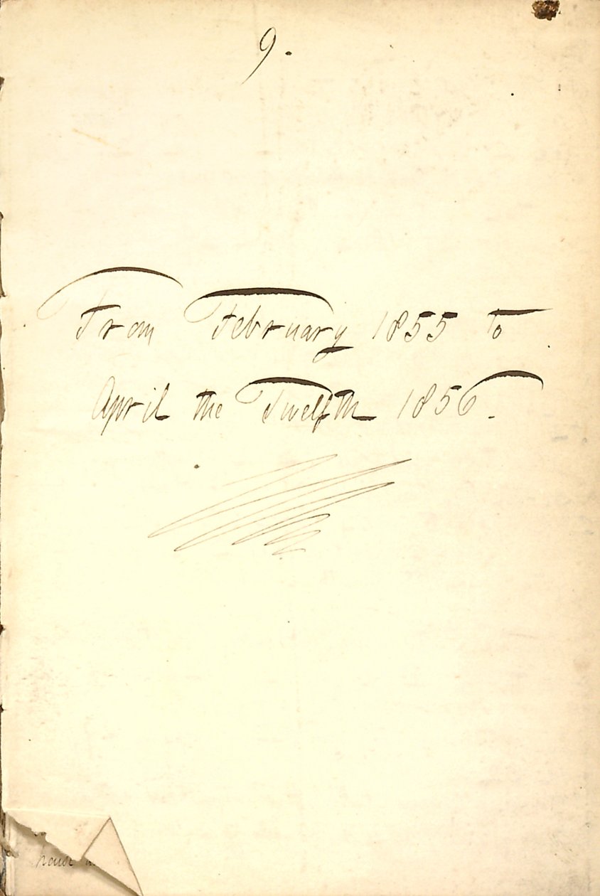 Diarios de Thomas Butler Gunn - Volumen 7, página 5, 1855-1856 de Thomas Butler Gunn