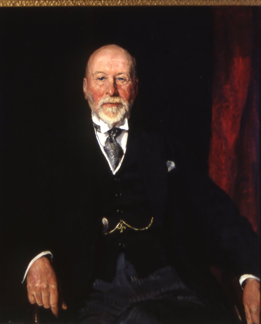 Retrato de Sir William Nicholson, c.1935-36 (óleo sobre lienzo) de Thomas Cantrell Dugdale