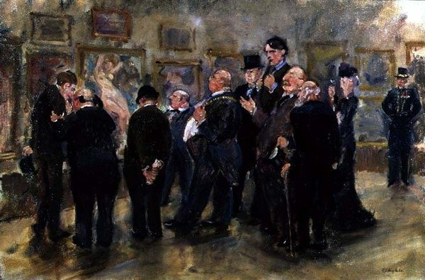 El Comité de Compras (óleo sobre lienzo) de Thomas Cantrell Dugdale
