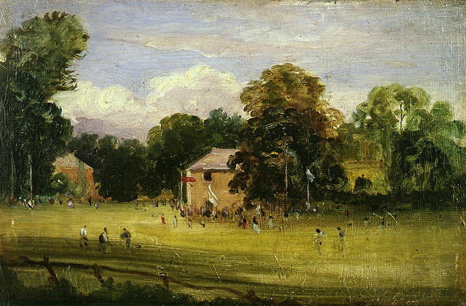 La Feria del Pueblo, East Bergholt de Thomas Churchyard