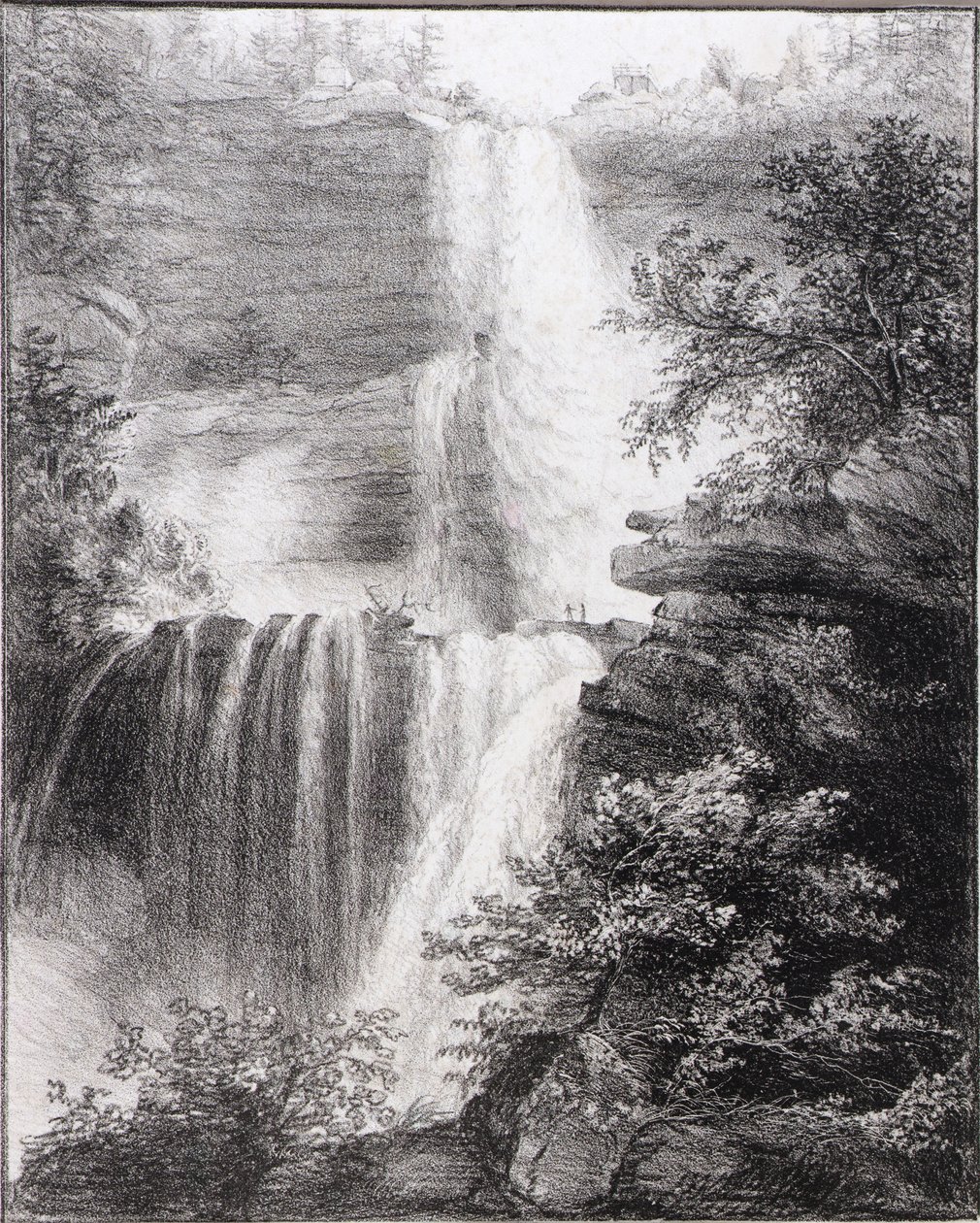 Cataratas en Catskill de Thomas Cole