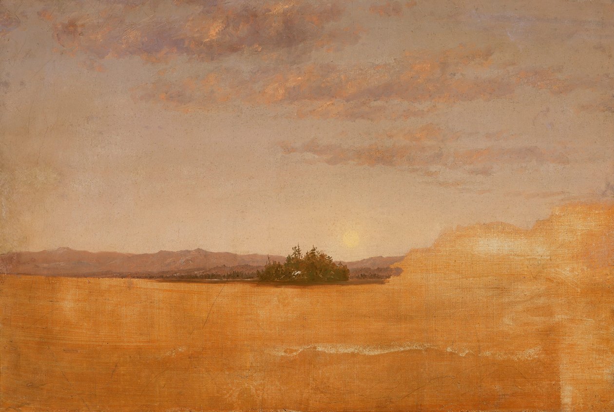 Boceto de paisaje de Thomas Cole