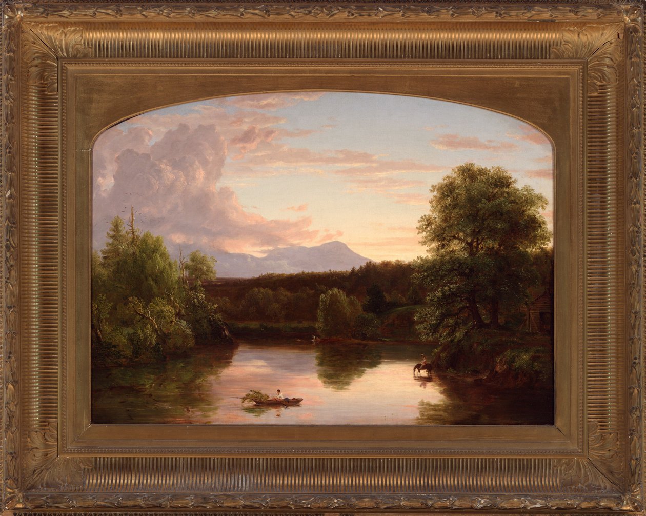 North Mountain y Catskill Creek de Thomas Cole