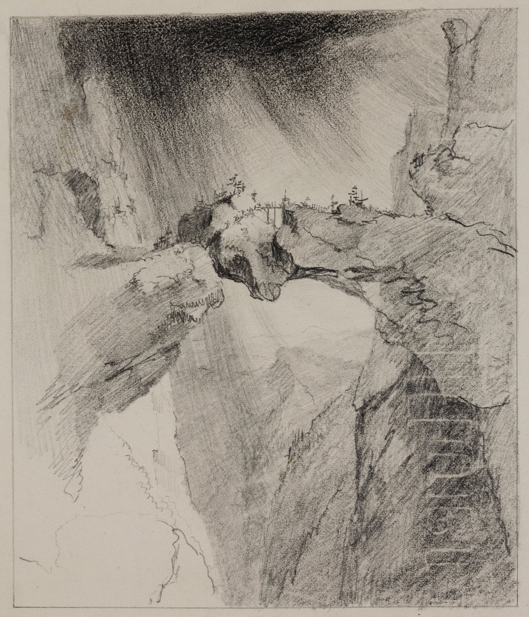 El puente del miedo de Thomas Cole