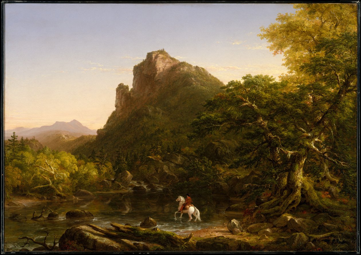 El Ford de la montaña de Thomas Cole