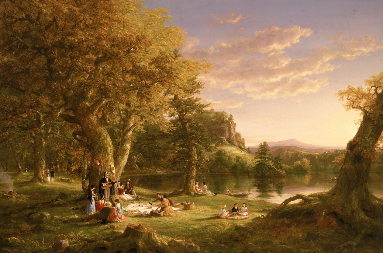 El picnic de Thomas Cole