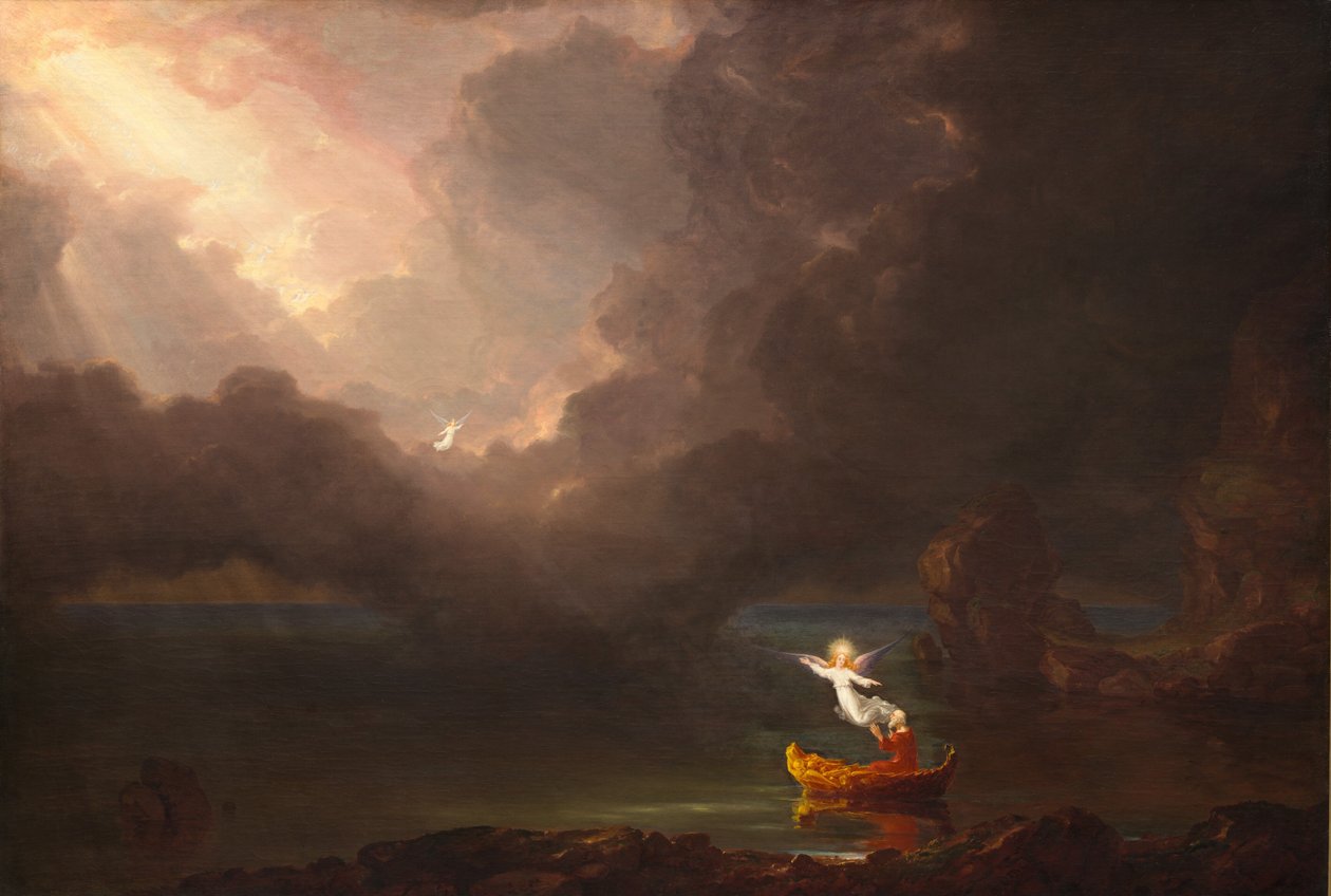 El viaje de la vida: vejez, 1842 de Thomas Cole