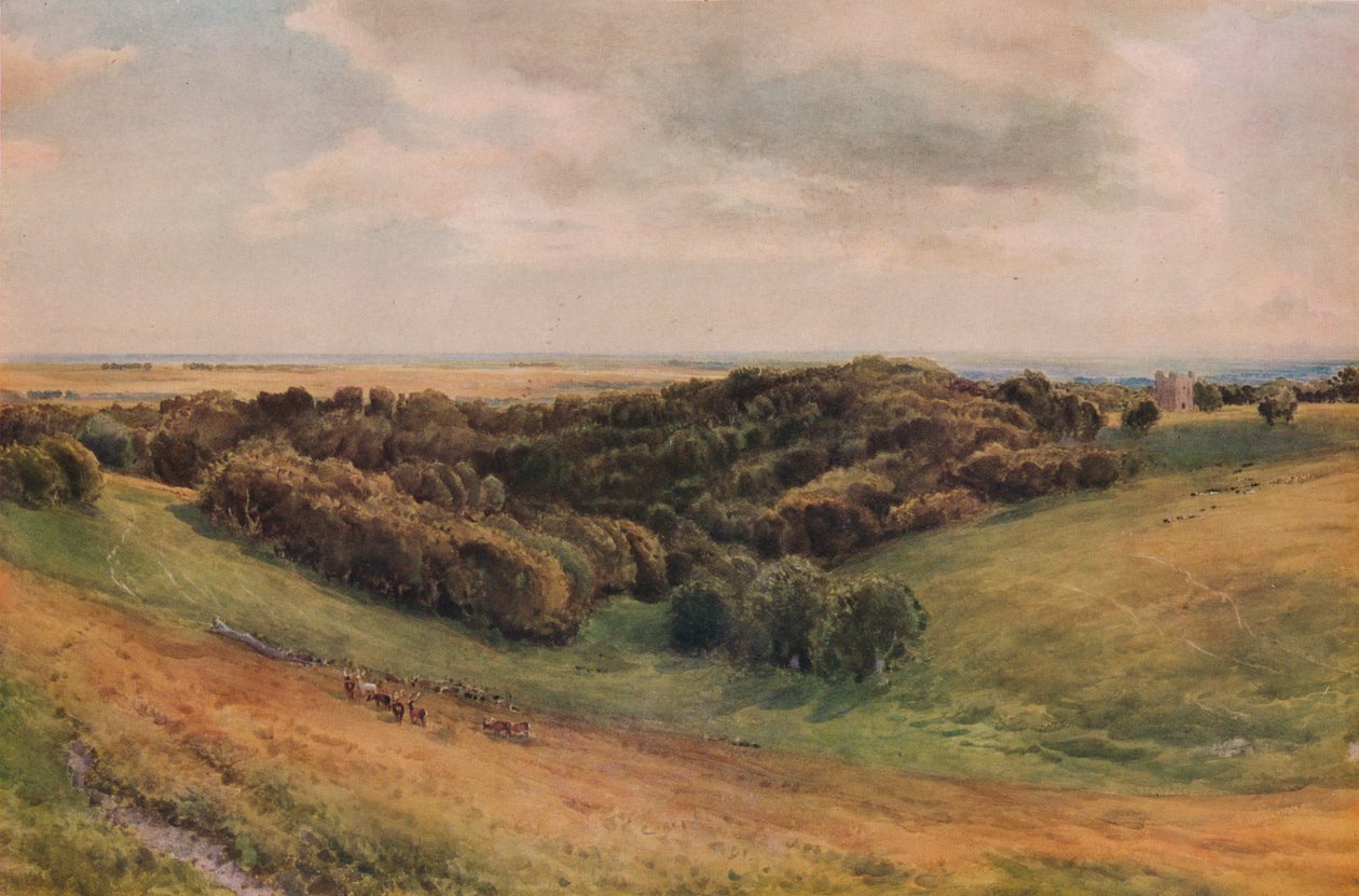 Parque de Arundel, 1874 de Thomas Collier