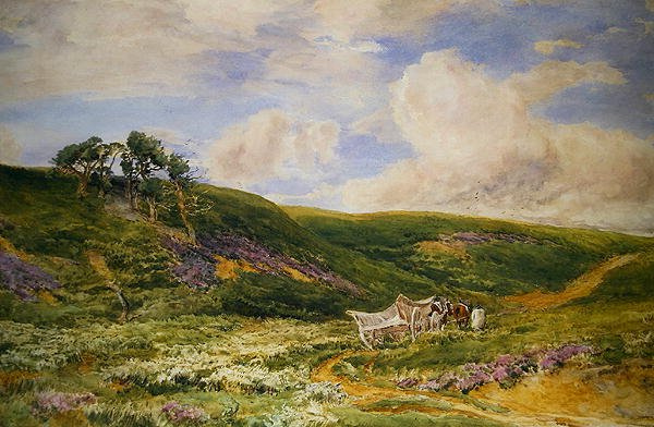 Paisaje con carro de Thomas Collier