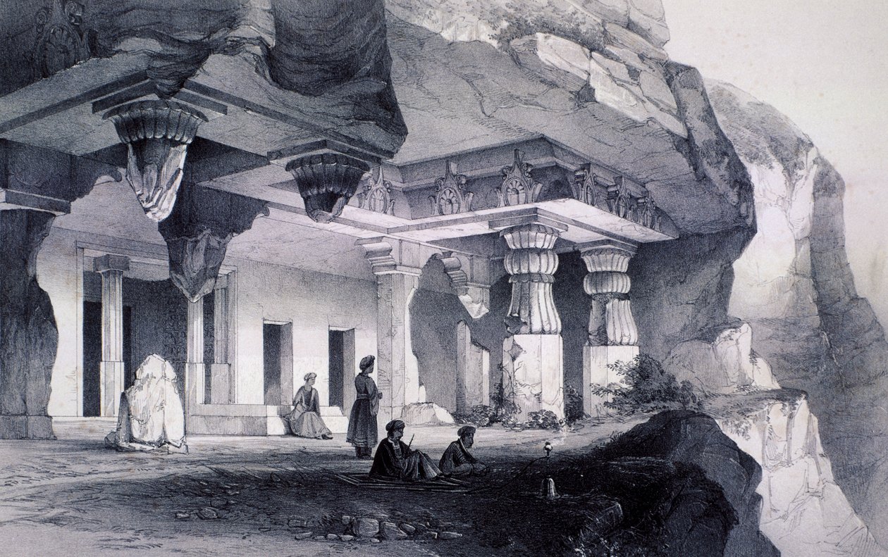 Ajunta sic, Cueva Vihara Número Siete de Thomas Colman Dibdin