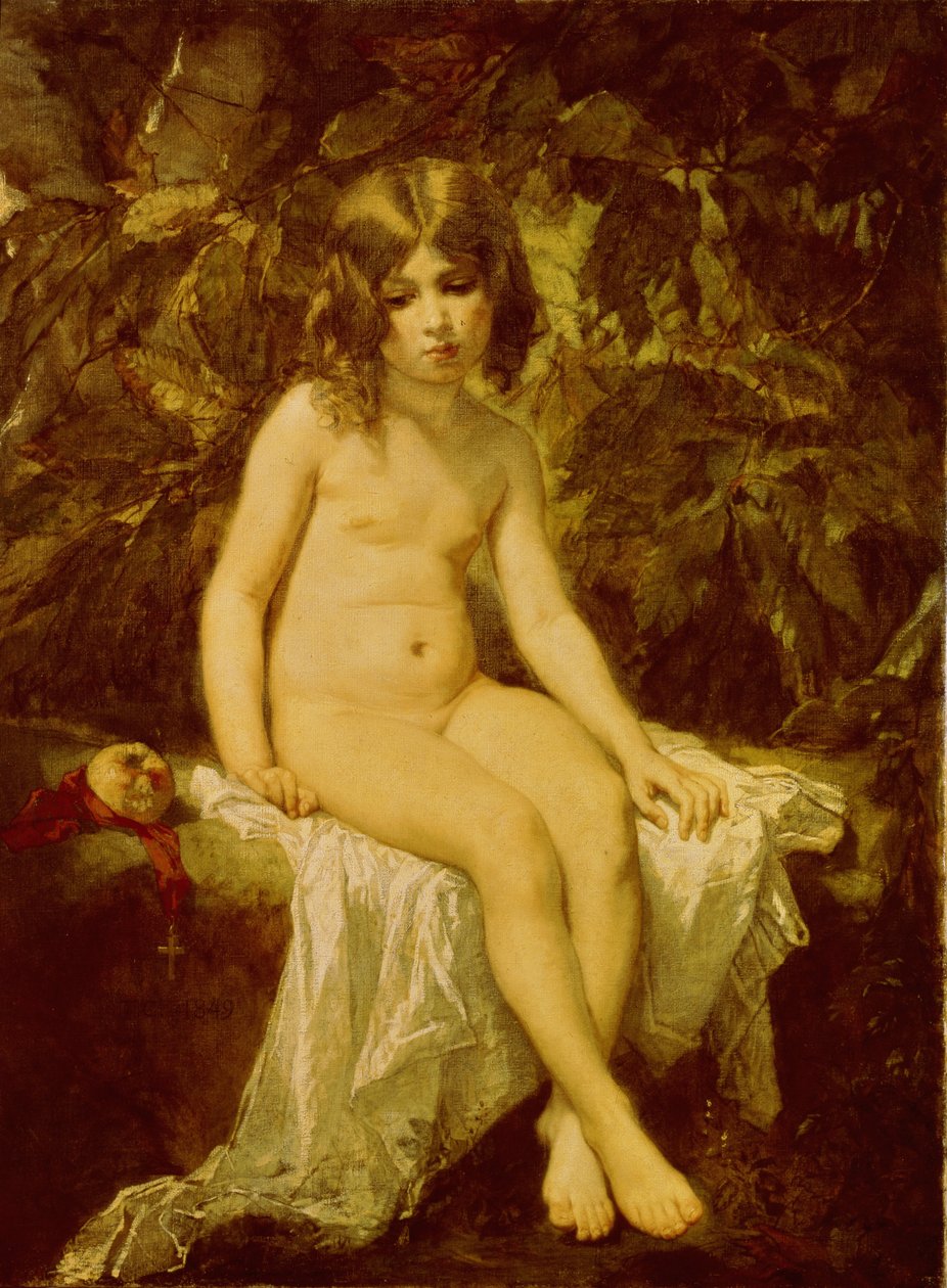 Pequeña bañista, 1849 de Thomas Couture