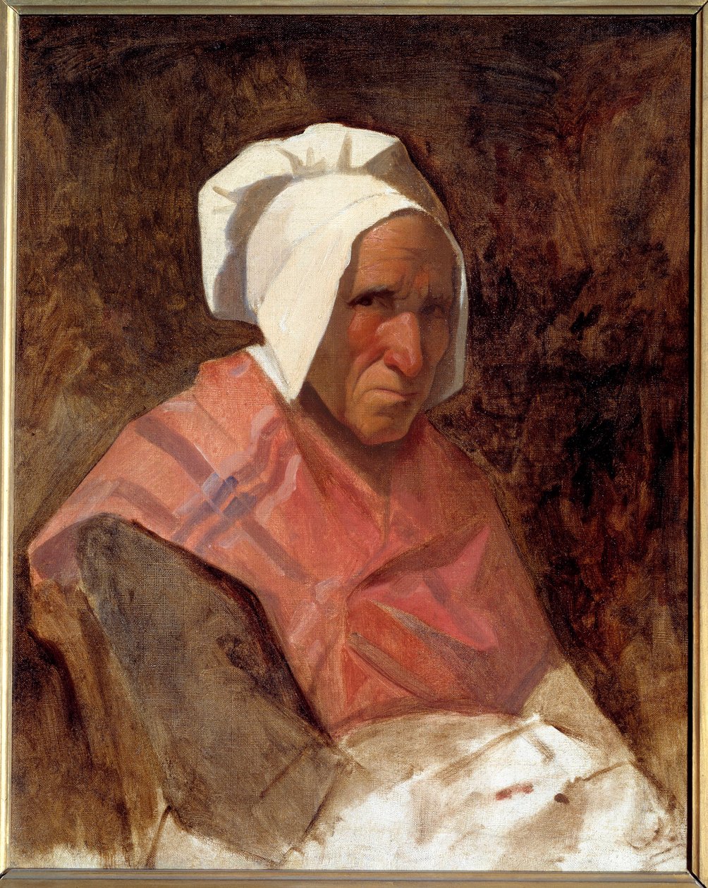 Retrato de Marie Simonet de Thomas Couture