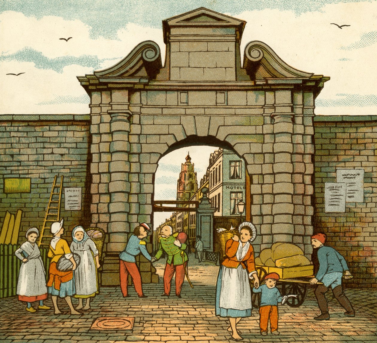 Calais, Porte de la Mer de Thomas Crane