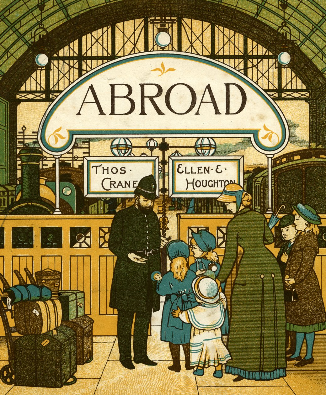Vacaciones victorianas - abordando el tren de Thomas Crane
