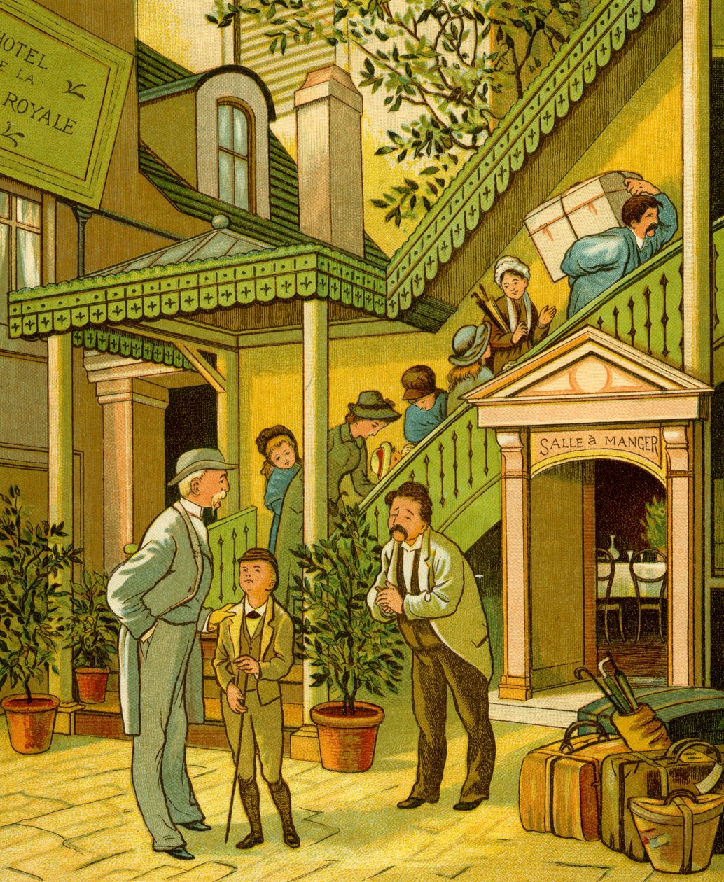 Vacaciones victorianas - hotel en Caen de Thomas Crane