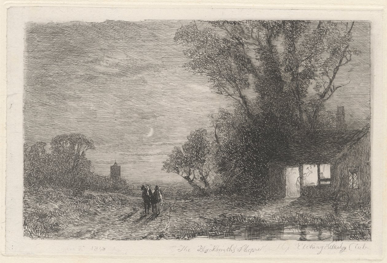 La herrería de Thomas Creswick