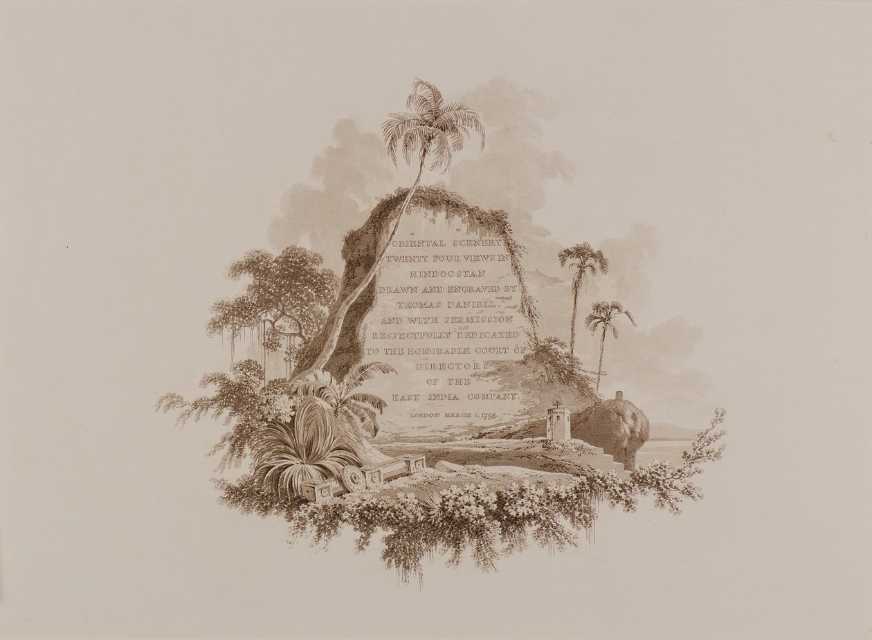 Frontispicio de Thomas Daniell