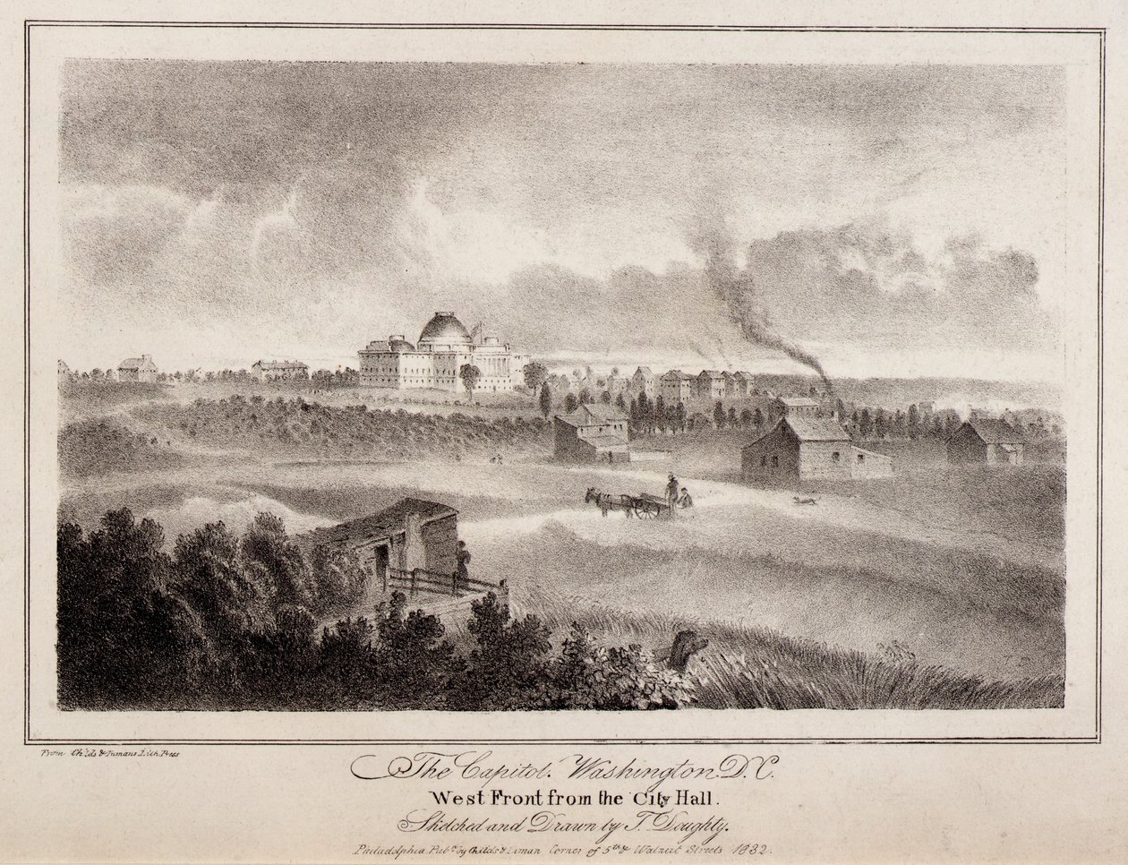 El Capitolio. Washington, D.C. de Thomas Doughty