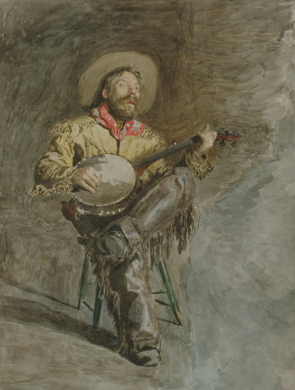 Canto vaquero de Thomas Eakins