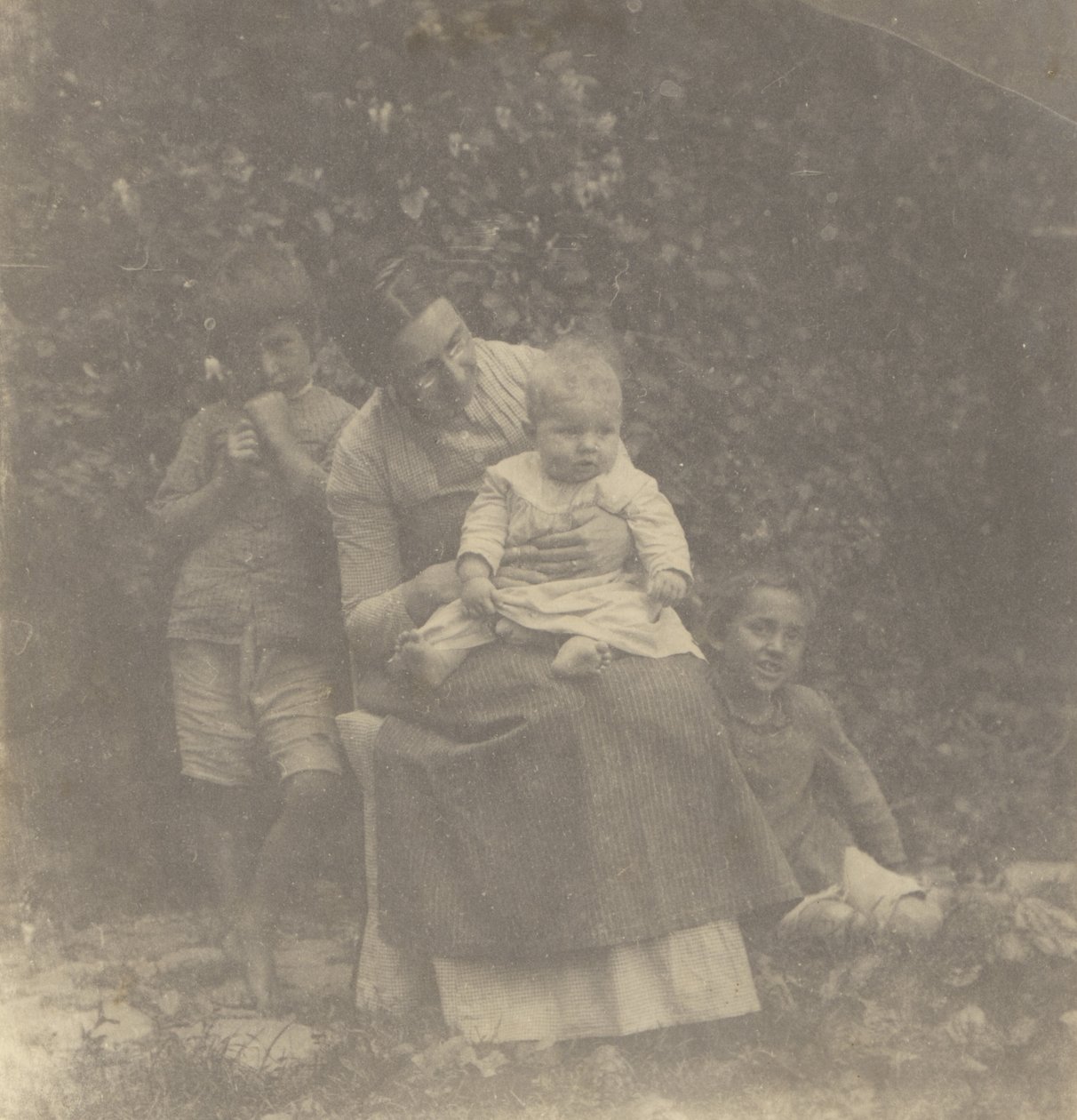 [Frances Crowell y sus hijos] de Thomas Eakins