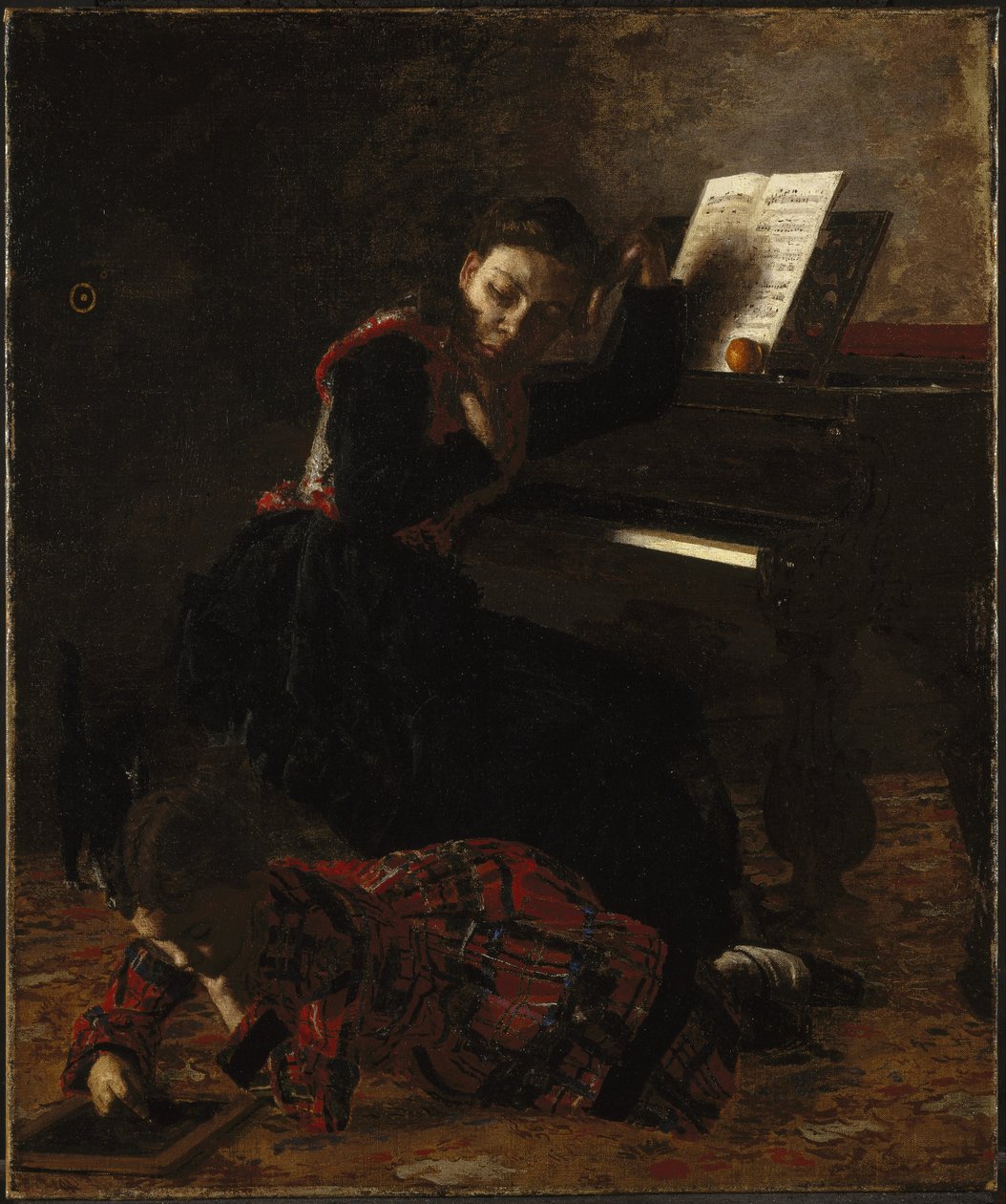 Escena en casa de Thomas Eakins