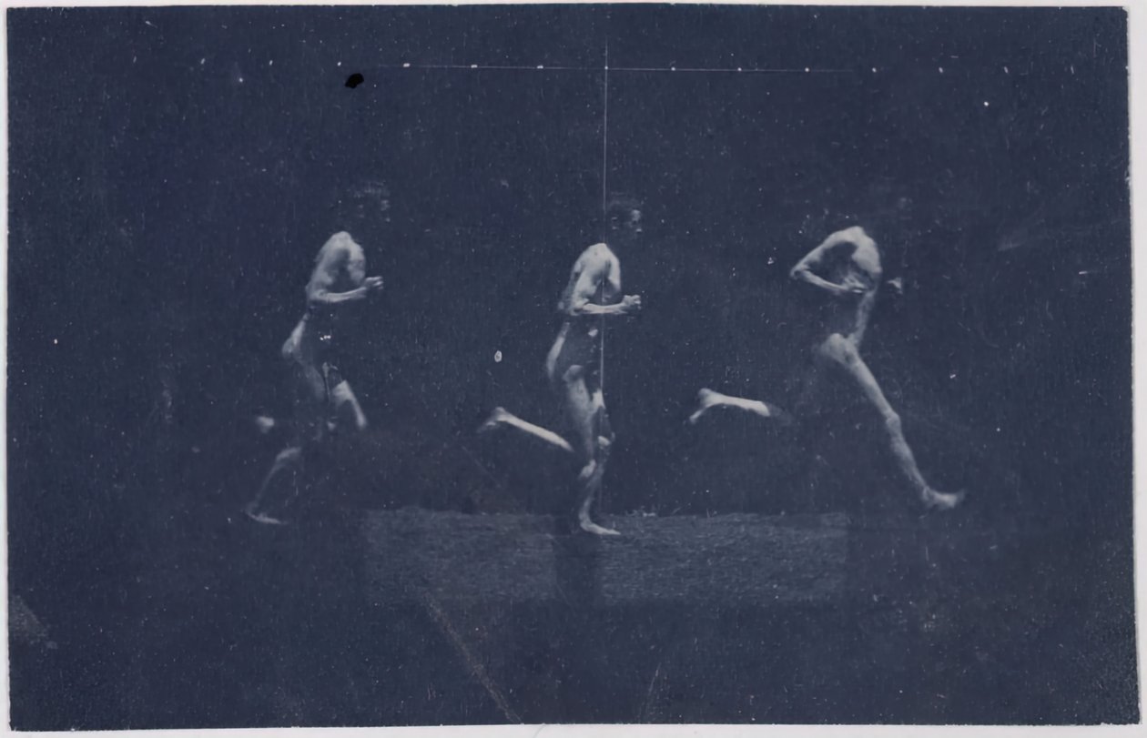 Fotografías de la rueda de Marey de George Reynolds, c. 1884 de Thomas Eakins