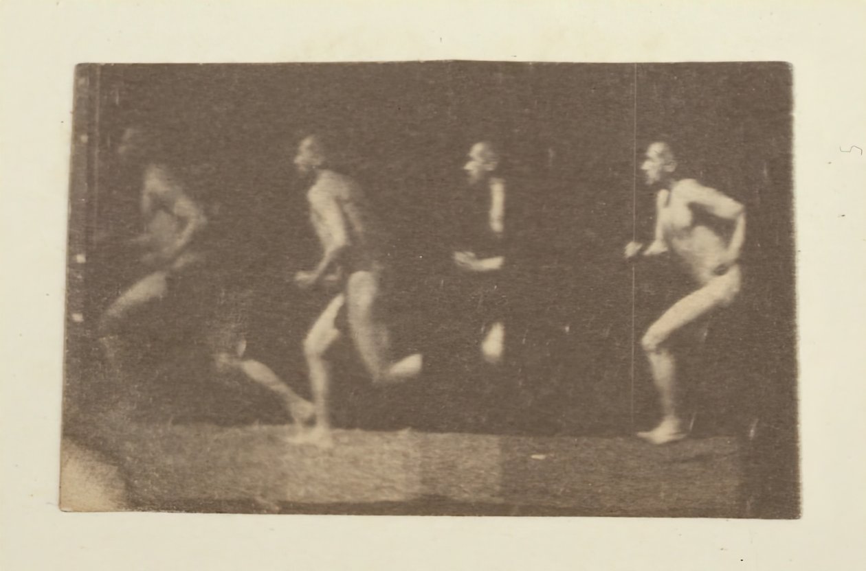 Fotografías de la rueda de Marey de Thomas Eakins, 1884 de Thomas Eakins