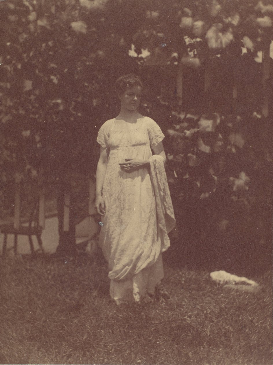 [Sra. Louis Kentin con vestido de estilo Imperio], 1880s de Thomas Eakins