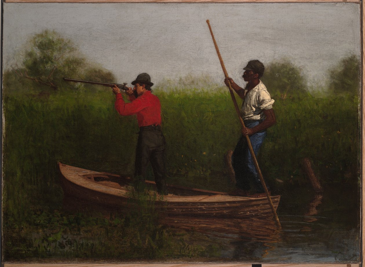 Caza de rascones en el Delaware de Thomas Eakins