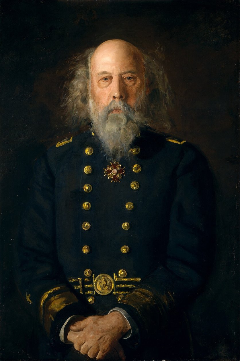 El contraalmirante George W. Melville de Thomas Eakins