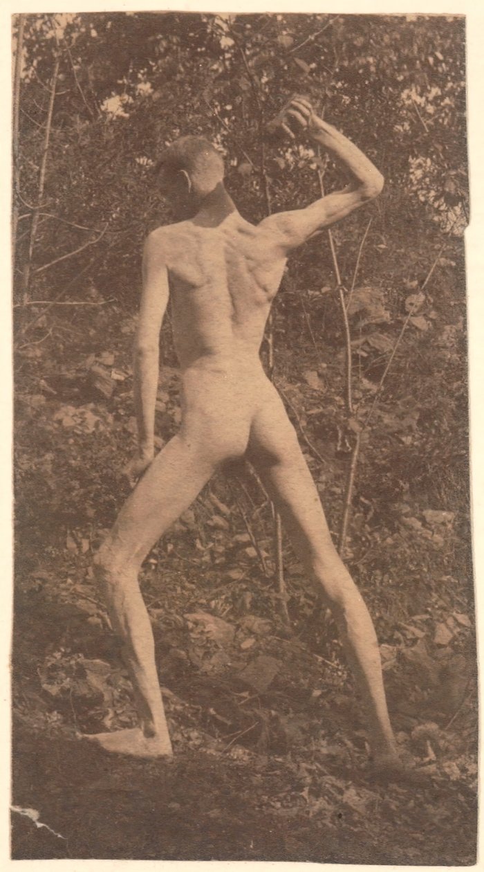 Lanzador de rocas, c. 1883 de Thomas Eakins