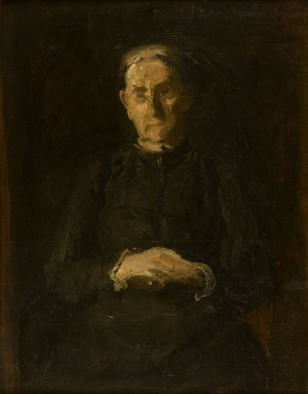 Estudio para el «Retrato de la señora Elizabeth Duane Gillespie» de Thomas Eakins