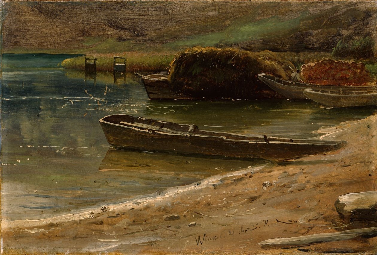 En la orilla, Winkel en Suiza de Thomas Fearnley