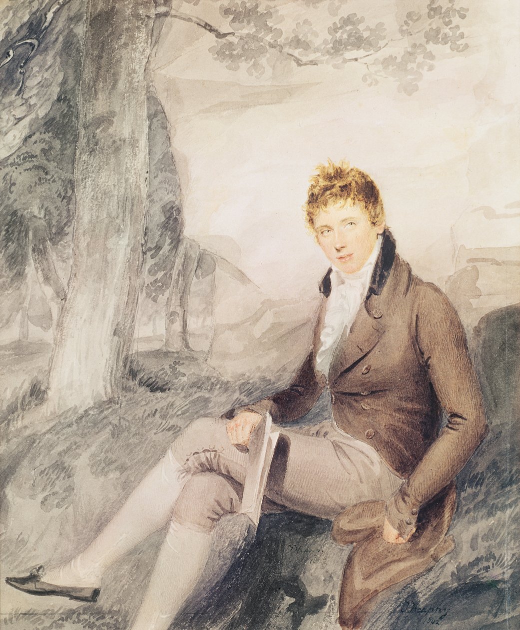 Retrato de Henry John Temple, 3er vizconde Palmerston de Thomas Frank Heaphy