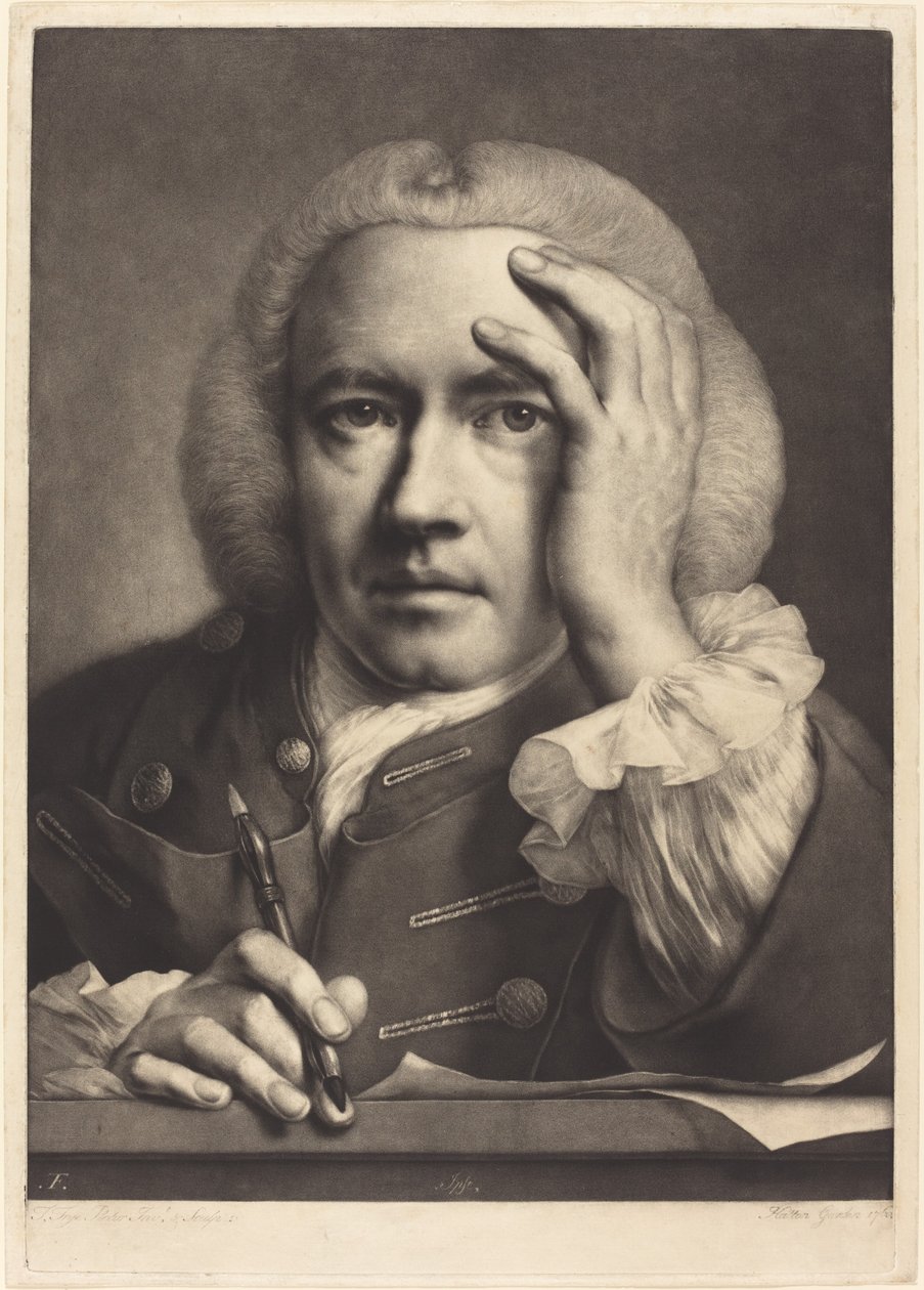Autorretrato de Thomas Frye