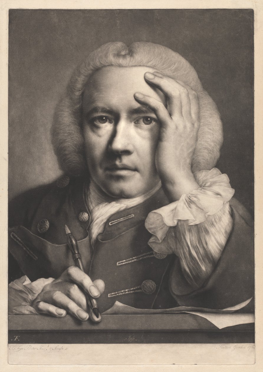 Selbstporträt de Thomas Frye